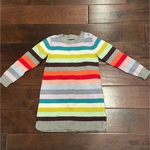GAP Kids Striped Sweater Dress (XS 4-5)